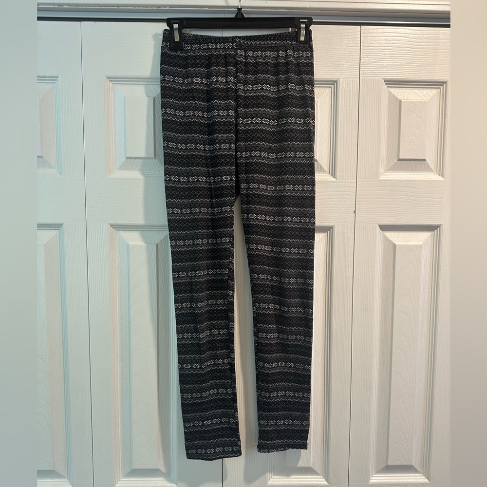 True Rock Black/White Patterned Leggings